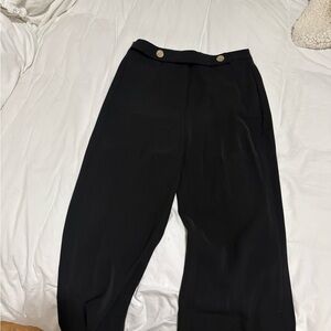 Elie Tahari Black Wide Leg Pants